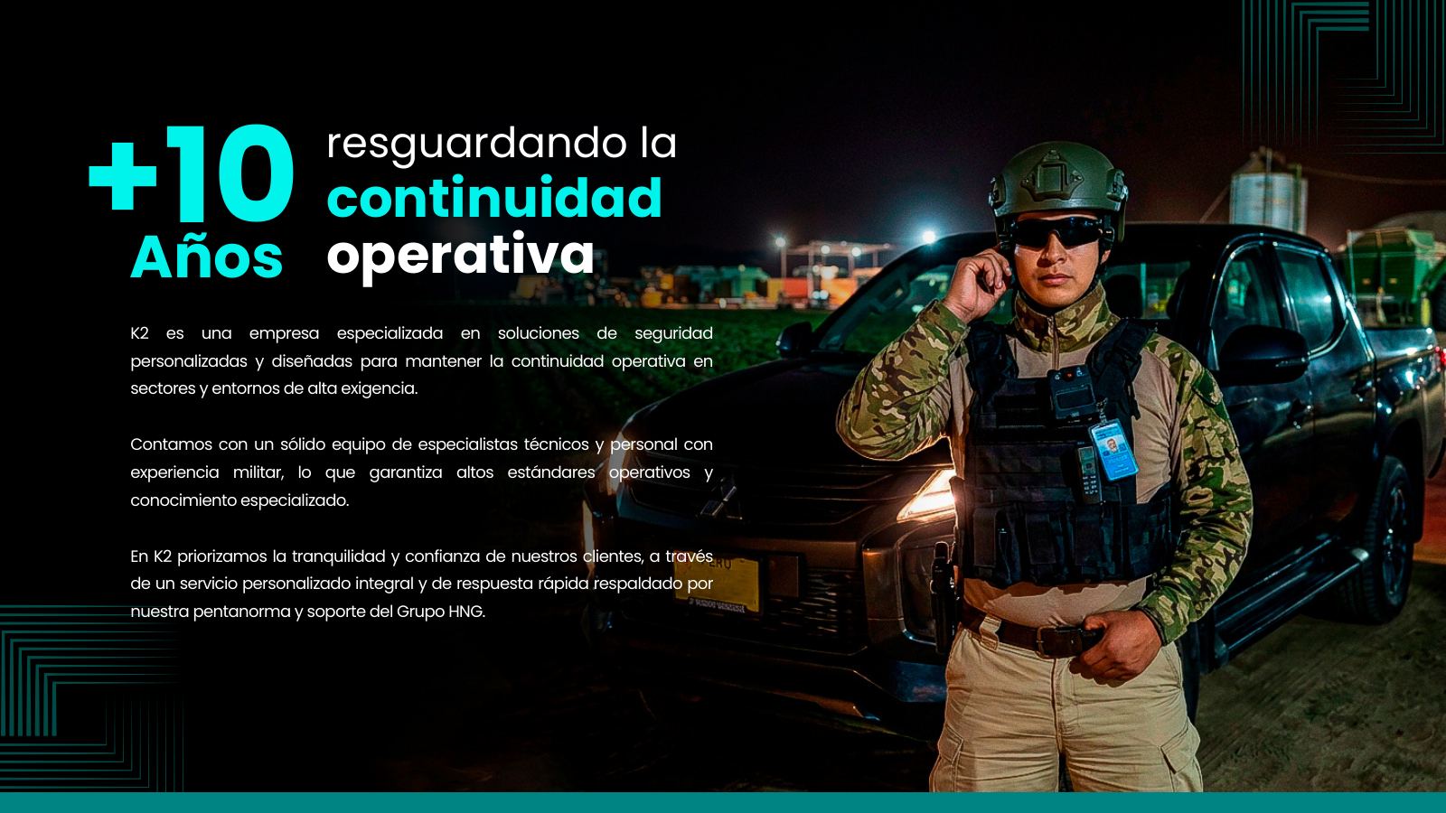 Brochure K2 minería — página 2